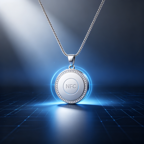 Smart NFC Necklace - Tap to Play Memories